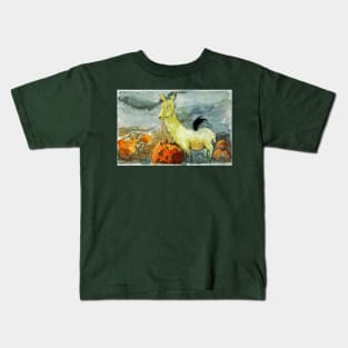 HALLOWEEN LLAMA Kids T-Shirt